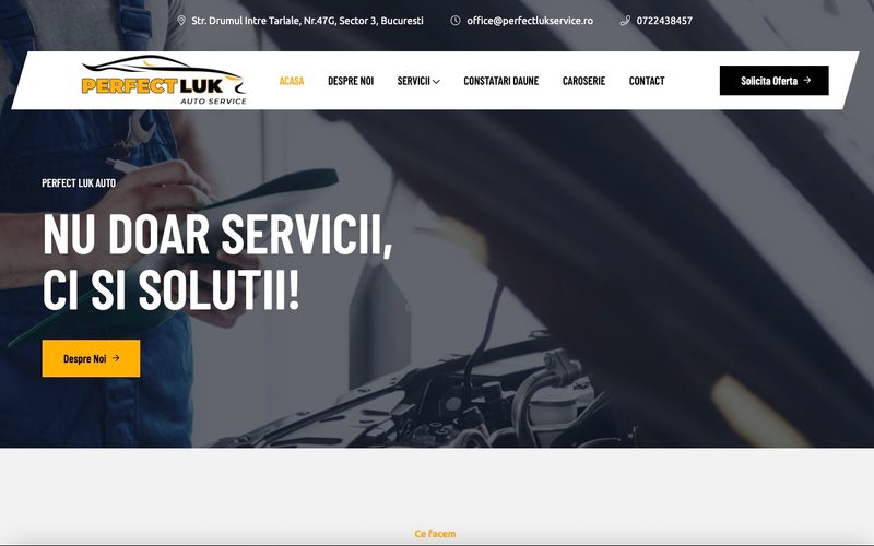 Screenshot Perfect LUK Service